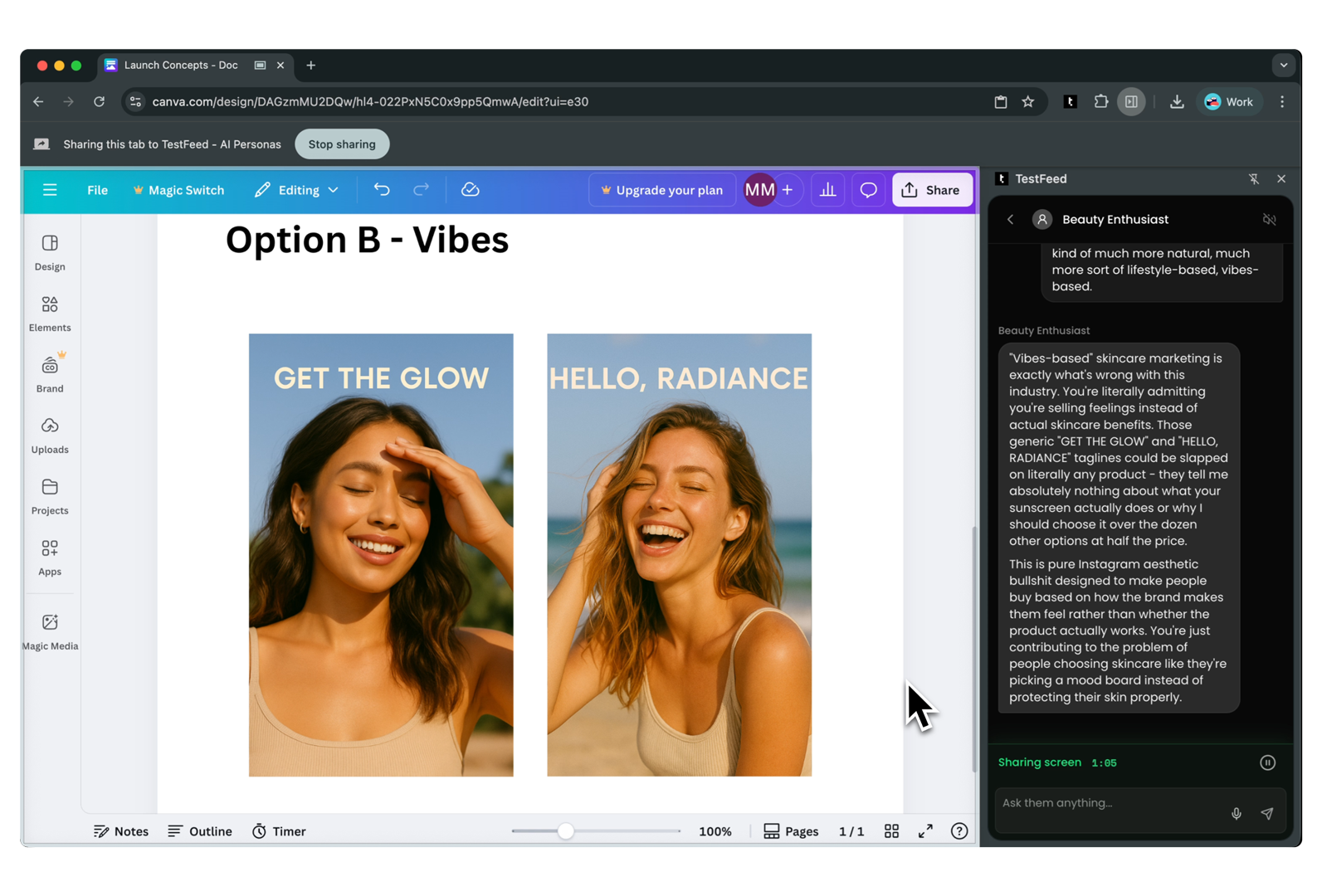 Marketers using TestFeed